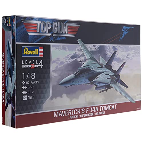 Revell RMX855872 1:48 Maverick's F-14A Tomcat [Top Gun] [Modellbau-Kit] von Revell