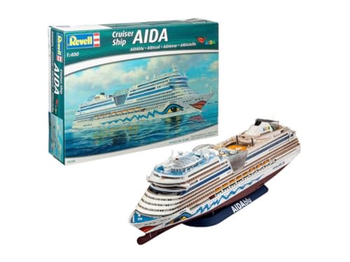 Revell RV05230 AIDA BLU SOL MAR Stella Civil Ships KIT 1:400 MODELLINO Model kompatibel mit von Revell