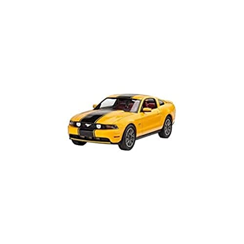 Revell Ford Scale Model Kit Modellbausatz 07046 „2010 Mustang GT“, Auto im Maßstab 1:25 Level 3, originalgetreue Nachbildung mit vielen Details, Multicolour von Revell