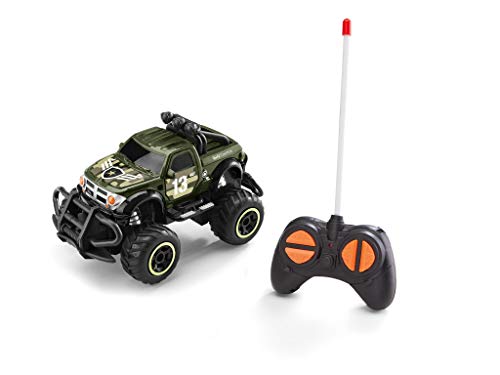 Revell 23491 RC SUV Car Dodge RAM Field Hunter Ferngesteuertes Auto, grün, 14 cm von Revell