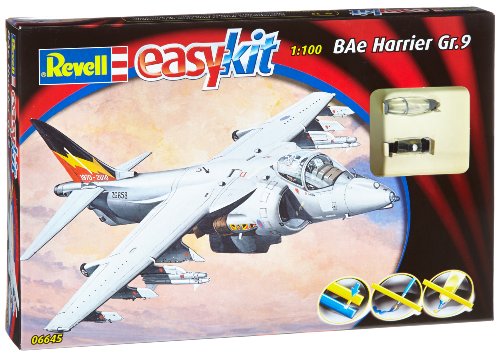 Revell easykit Steckbausatz 06645 - Hawker Harrier easykit im Maßstab 1:100 von Revell