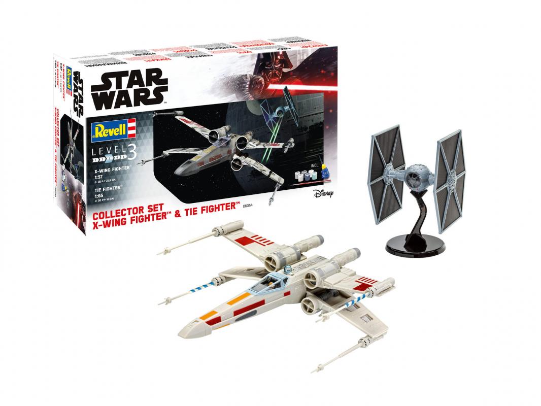 X-Wing Fighter + TIE Fighter von Revell