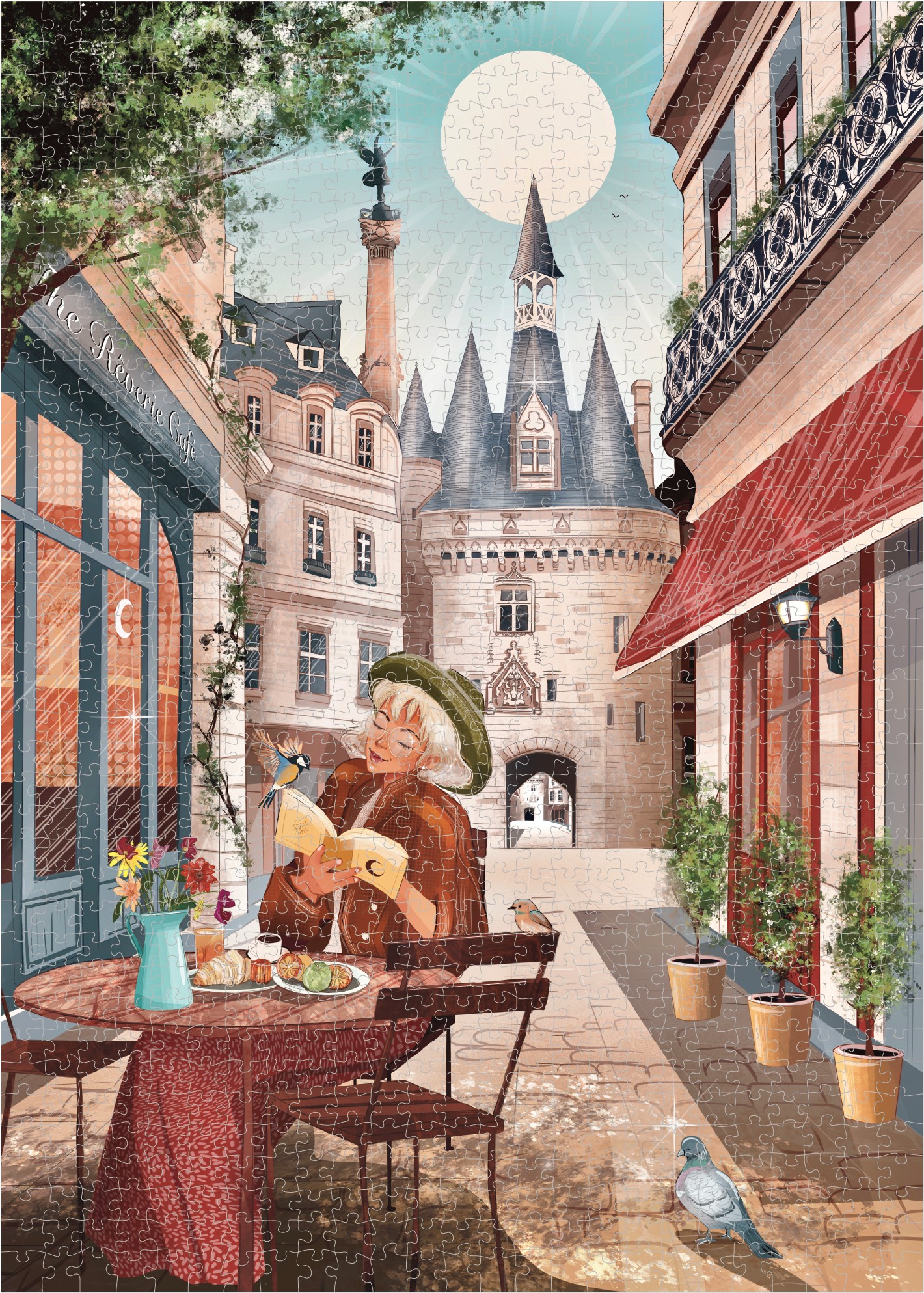 Reverie Puzzles Das Cafe Reverie 1000 Teile Puzzle Reverie-Puzzles-16889 von Reverie Puzzles