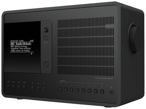 Revo SuperConnect (Shadow Edition) Internet Tischradio DAB+, UKW, Internet, FM Bluetooth®, WLAN, DA von Revo