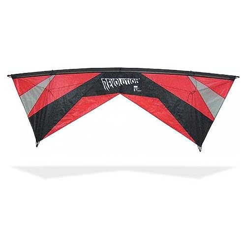 Revolution Kites EXP Red/Blk Vsrv00112 Reflex Drachen Experience, Rot/Grau/Schwarz, one size von Revolution Kites