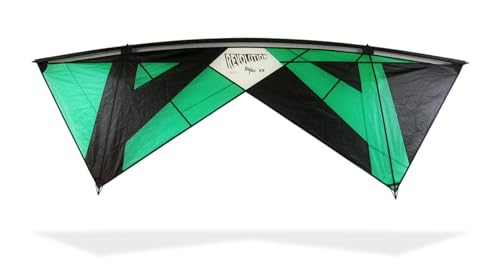 Revolution Reflex XX Green-Black 4 line stuntkite von Revolution kites