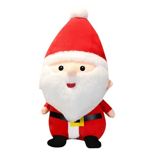 RevpoltIQ Weihnachten Plüschtier, Santa Claus, Schneemann, Rentier, Weihnachtsbaum Kristall Plüsch Puppe Serie Elch Spielzeug weiche Hirsche Spielzeug für Kinder Mädchen Weihnachten Geschenke (rot) von RevpoltIQ