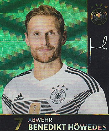 Rewe DFB Sammelkarten WM 2018 Nr.07 Benedikt Höwedes Glitzer von Rewe