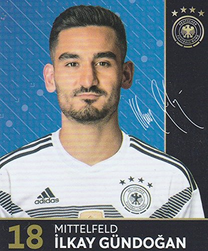 Rewe DFB Sammelkarten WM 2018 Nr.18 Ilkay Gündogan Normal von Rewe