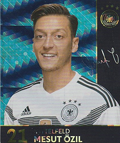 Rewe DFB Sammelkarten WM 2018 Nr.21 Mesut Özil Glitzer von Rewe