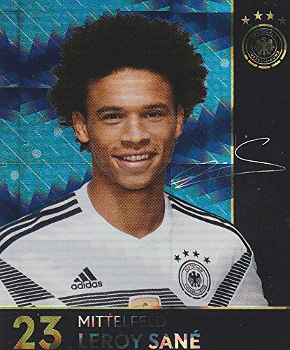 Rewe DFB Sammelkarten WM 2018 Nr.23 Leroy Sane Glitzer von Rewe