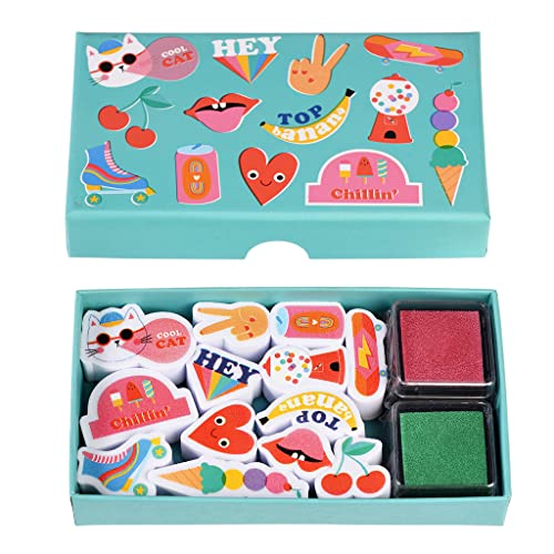 Rex London Top Banana Mini-Stempel-Set von Rex London