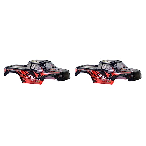 Reykentu 2 x Car Body Shell Cover für XLF X04 X-04 1/10 RC Car Brushless Truck Ersatzteile Zubehör von Reykentu