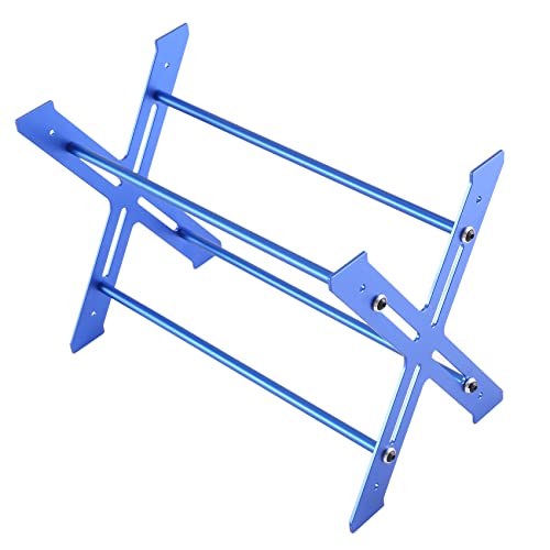 Rfeeuubft 1/10 Maßstab 1,9 2,2 Radfelgen-Reifenregal für RC Crawler -4-6 Axial SCX10 D90 D110 Reifenlagerregal Ersatzteil-Kit, Blau von Rfeeuubft