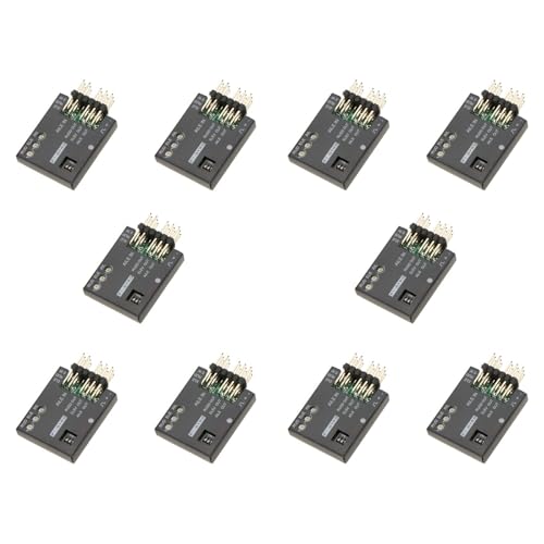 Rfeeuubft 10X P1-Gyro 3-Achsen Flight Controller Stabilisator System Gyro für Fixed Flying Wing Black von Rfeeuubft