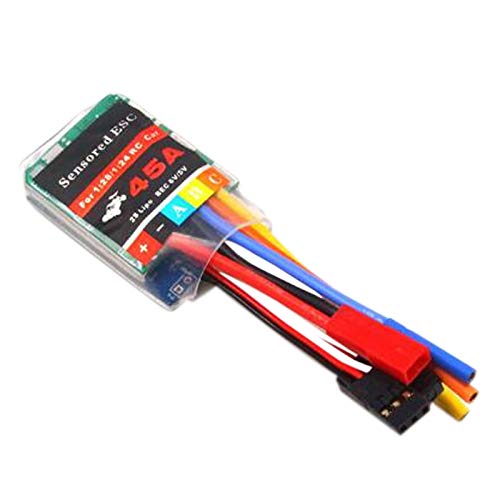 Rfeeuubft 45A 2-3S BüRstenlos Inductive ESC Linear Gut für Mini-Q9 DRZ Gewalt Modifiziertes Drift Mosquito Auto Upgrade von Rfeeuubft