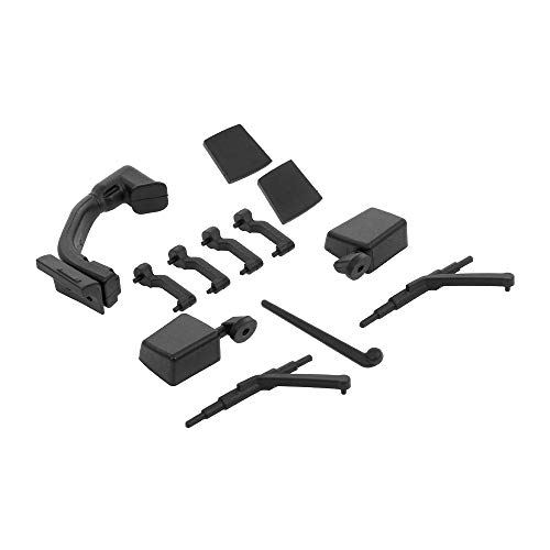 Rfeeuubft Scheibenwischer-Set für Rückspiegel, Türgriff, 313 mm, für Redcat Axial SCX10 D90 RC Chenilleteile von Rfeeuubft