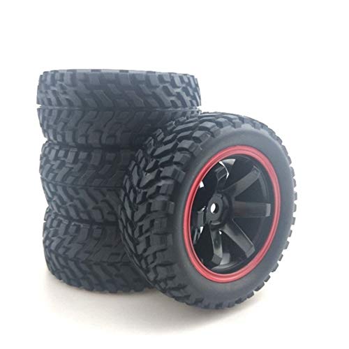 Rheross für Rallye 1:10 75 Mm Gummi Reifen und Felgen für 94123 RC MaßStab 1:10 StraßEn von Rheross