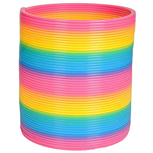 23,6 cm große Jumbo-Spiralfeder, Regenbogenfarben, 1 Stück. von Rhode Island Novelty