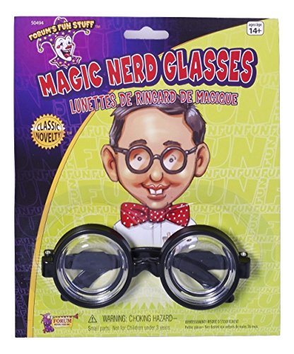 Forum Novelties Brillen – Magic Nerd Zubehör von Rhode Island Novelty