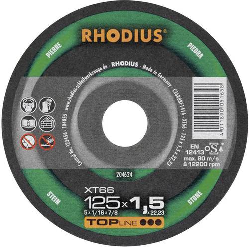 Rhodius XT 66 204623 Trennscheibe gerade 180mm Stein von Rhodius