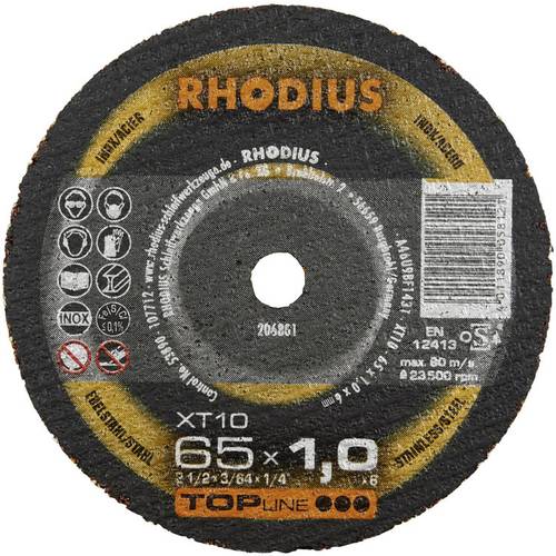 Rhodius XT10 MINI 205067 Trennscheibe gerade 100mm Edelstahl, Stahl von Rhodius