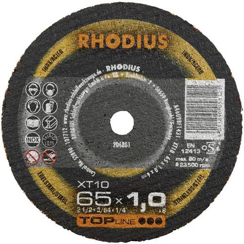 Rhodius XT10 MINI 206800 Trennscheibe gerade 50mm Edelstahl, Stahl von Rhodius