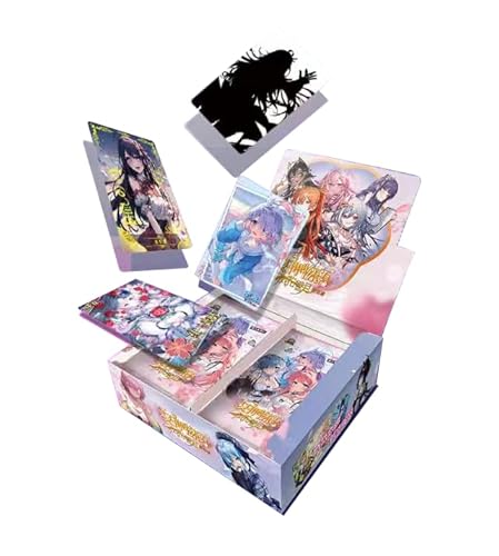 Waifu Card Booster Goddess Story 150PCS Booster Box Goddess Story TCG CCG Card Anime Girls Trading Cards 1Yuan Package Series (1-10) von RiTeDei