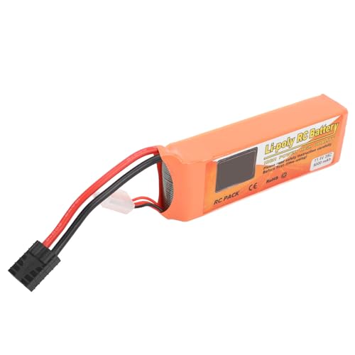 11,4 V 5000 MAh 3S 35C Lithiumbatterie, RC-Lithiumbatterie für RC-Bootshubschrauber, Flugzeuge, FPV-Drohnen von RiToEasysports