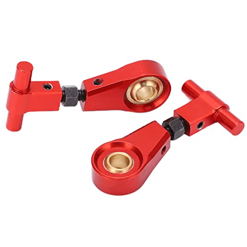 Aluminiumlegierung Vordere Oberarme RC Auto Querlenker Upgrade Teile Kompatibel mit TT02 1/10 RC Auto(rot) Zubehör Für Modellautos Modellspielzeug von RiToEasysports