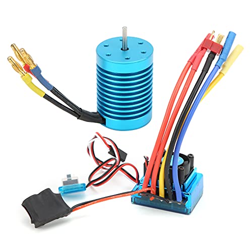 RC-Bürstenloser Motorsatz, F540 4370KV Bürstenloser Motor 60A ESC-Satz für 1/10 RC-Auto von RiToEasysports