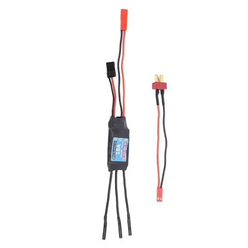 RiToEasysports 18A Bürstenloser Esc, 18A RC Bürstenloser Esc Speed Controller mit Kabel 2-4S Batterie Niedriger Spannung Überhitzungsschutz für 1/24 1/28 RC-Auto RiToEasysports 18A Bürstenloser Esc, 18A RC Bürstenloser Esc Speed Controller mit Kabel 2-4S Batterie Niedriger Spannung Überhitzungsschutz für 1/24 1/28 RC-Auto von RiToEasysports