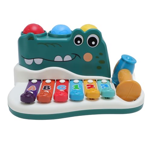 RiToEasysports 2-in-1 Musical Adventure Hand Schlägt Klavierspielzeug, Interaktiver Musikunterrichtsmodus, Tragbares Abnehmbares Design, Abs-Tastatur-Haltbarkeit, Frühes Lernen für Babys für Babys RiToEasysports 2-in-1 Musical Adventure Hand Schlägt Klavierspielzeug, Interaktiver Musikunterrichtsmodus, Tragbares Abnehmbares Design, Abs-Tastatur-Haltbarkeit, Frühes Lernen für Babys für Babys von RiToEasysports