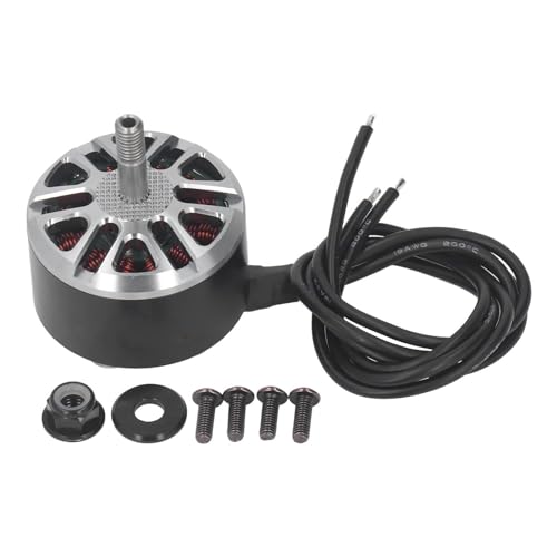 RiToEasysports 3115 Drohnenmotor, Geräuscharmer Bürstenloser Drohnenmotor aus Aluminiumlegierung und Kupfer für 9-Zoll-, 10-Zoll- und 11-Zoll-RC-FPV-Drohnen (900KV) von RiToEasysports