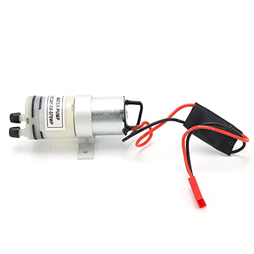 RiToEasysports 370 Wasserpumpe, Leise Wasserkühlpumpe mit Aufhebungsmodul JST-Steckerschalter für RC-Bootsmotor-ESC-Zubehör von RiToEasysports