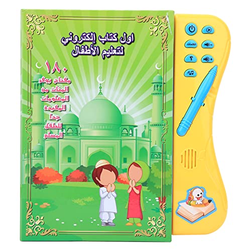 RiToEasysports Arabisch Lernendes E-Buch, Frühes Bildungsbuch für Kinder, Sprachlernbuch für Kinder(666A) Frühschulpuzzlespielzeug Kinderspielzeug von RiToEasysports