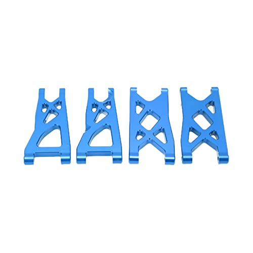 RiToEasysports Aufhängungsarm aus Aluminiumlegierung, Vorderer Hinterer Aufhängungsarm für ARRMA Senton 1/10 RC Car (Blue) von RiToEasysports