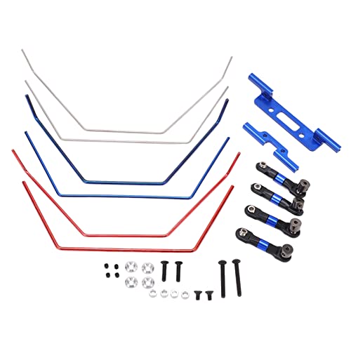 RiToEasysports Breites Stabilisator-Kit Vorne und Hinten, Aluminiumlegierung, DREI Optionen, Upgrade-Teile für 1/10 RC-Car von RiToEasysports