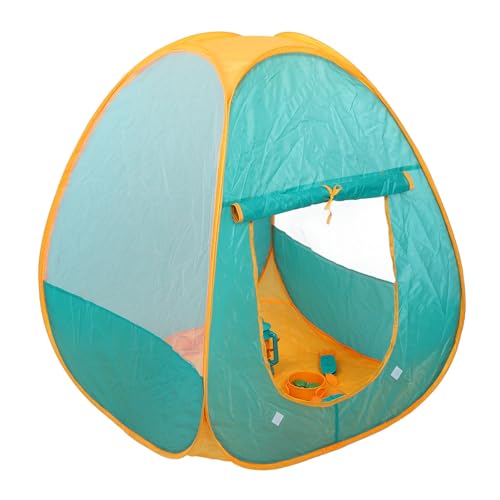 RiToEasysports Camping -Zeltspiel -Set, So Tun Campingspielzeug Plastikspielzeug mit Leichten Whistle -Ferngläser und Food -Bildungsspielzeug für Outdoor von RiToEasysports