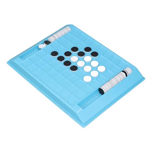RiToEasysports Das Schachbrettspiel Reversibel, Strategiebrett mit 64 Teilen, Interaktives Schwarz Weißes Plastikschachbrett für Familienbindung für, Entwickelt Logische Fähigkeiten, Verbessert Sich RiToEasysports Das Schachbrettspiel Reversibel, Strategiebrett mit 64 Teilen, Interaktives Schwarz Weißes Plastikschachbrett für Familienbindung für, Entwickelt Logische Fähigkeiten, Verbessert Sich von RiToEasysports