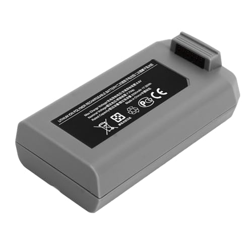 RiToEasysports Drohnenbatterie, 2400 -mAh -Drohne Wiederaufladbare Batterie mit Hoher Energiedichte Intelligenter Flugbatterie für das Smart -Batterie -Managementsystem für Mini2 Mini2 SE von RiToEasysports