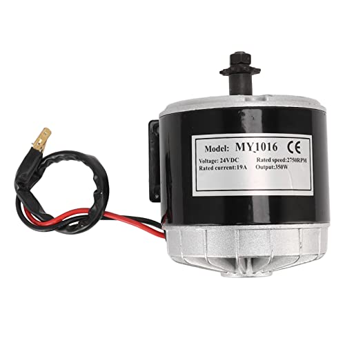 RiToEasysports Hochgeschwindigkeitsmotor, 24 V 350 W Elektrofahrrad-Bürstenmotor Hochgeschwindigkeits-Elektroroller-Bürsten-Gleichstrommotor von RiToEasysports