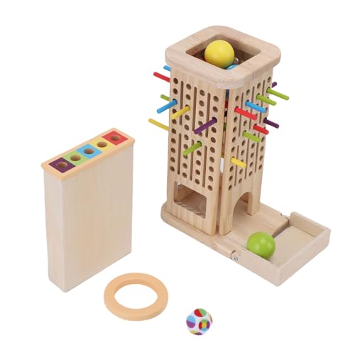 RiToEasysports Holzbrettspiel, 3-in-1-Mathematik-Lernspielzeug mit Stöcken und Würfeln, Geeignet für Vorschulalter Im Alter von 3,4,5,6,7, Interaktives Farberkennungsinstrument, E RiToEasysports Holzbrettspiel, 3-in-1-Mathematik-Lernspielzeug mit Stöcken und Würfeln, Geeignet für Vorschulalter Im Alter von 3,4,5,6,7, Interaktives Farberkennungsinstrument, E von RiToEasysports