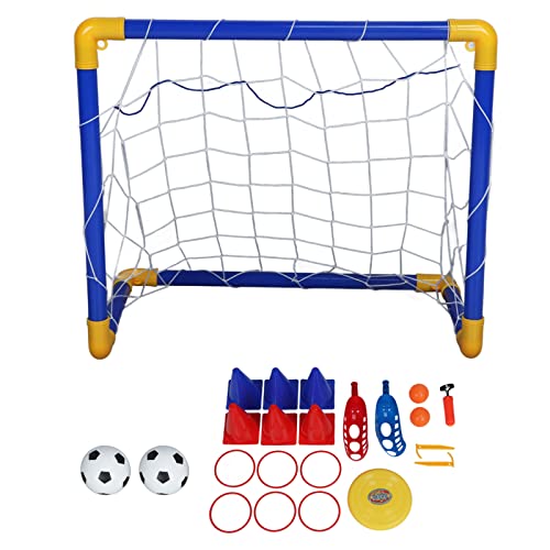 RiToEasysports Mini-Fußballset für, Spielzeug, 5-in-1-Outdoor-Sportspiele für Jungen und Mädchen ab 6 Jahren von RiToEasysports