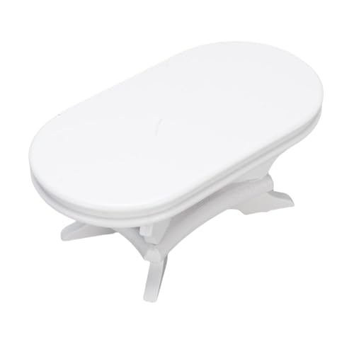 RiToEasysports Miniatur -Holz -Couchtisch, 1:12 Birch Wood Oval Tea Table für Dollhouse, Mini Spielzeugzubehör, Fügt Entzückende Szenen mit Ausstellungsoptionen, Dollhouse Couchtisch Hinzu RiToEasysports Miniatur -Holz -Couchtisch, 1:12 Birch Wood Oval Tea Table für Dollhouse, Mini Spielzeugzubehör, Fügt Entzückende Szenen mit Ausstellungsoptionen, Dollhouse Couchtisch Hinzu von RiToEasysports
