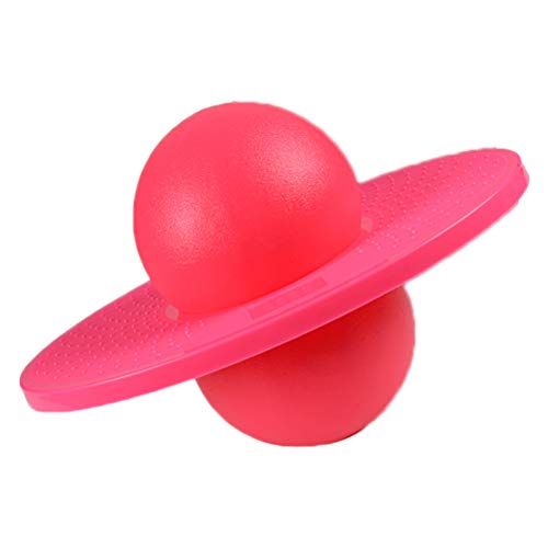 RiToEasysports Pogo Ball für, Pogo Trick Ball Balance Koordination Trick Bounce Board Rock Hopper Jumping Ball Balance Board Spielzeug (PINK) von RiToEasysports