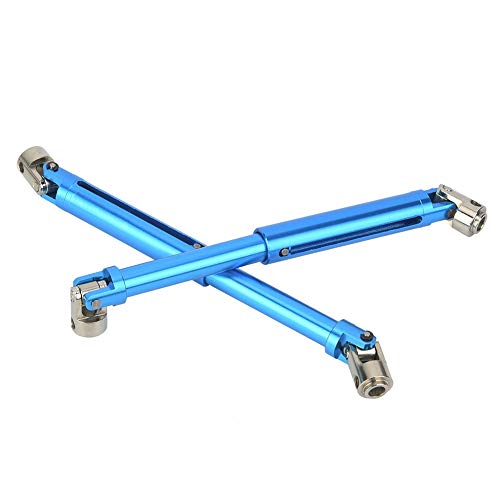 RiToEasysports RC Alloy Drive -Wellen -Upgrade -Teile für RGT 86100 Crawler, Solide und Zuverlässige Getriebewelle für Fernbedienungsmodelle (Blue) von RiToEasysports