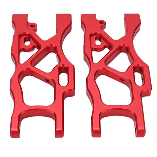 RiToEasysports RC Auto Hinterer Unterer Arm Aluminiumlegierung Hohe Härte RC Auto Hinterer Saumarm für ARRMA Mojave 6S 1/17(rot) Automodellzubehör Modellspielzeug von RiToEasysports