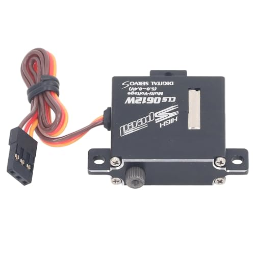 RiToEasysports RC -Servo, Aluminiumlegierung Hoher Drehmomente mit 5 Armen für DIY RC -Flugzeug -Auto -Roboter RiToEasysports RC -Servo, Aluminiumlegierung Hoher Drehmomente mit 5 Armen für DIY RC -Flugzeug -Auto -Roboter von RiToEasysports