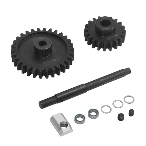 RiToEasysports Ritzelsporngetriebe, Stahl 30T 20T Gehärtetes RC -Auto -Kit -DIY -Ersatz für XRT 1/5 RC -Auto RiToEasysports Ritzelsporngetriebe, Stahl 30T 20T Gehärtetes RC -Auto -Kit -DIY -Ersatz für XRT 1/5 RC -Auto von RiToEasysports